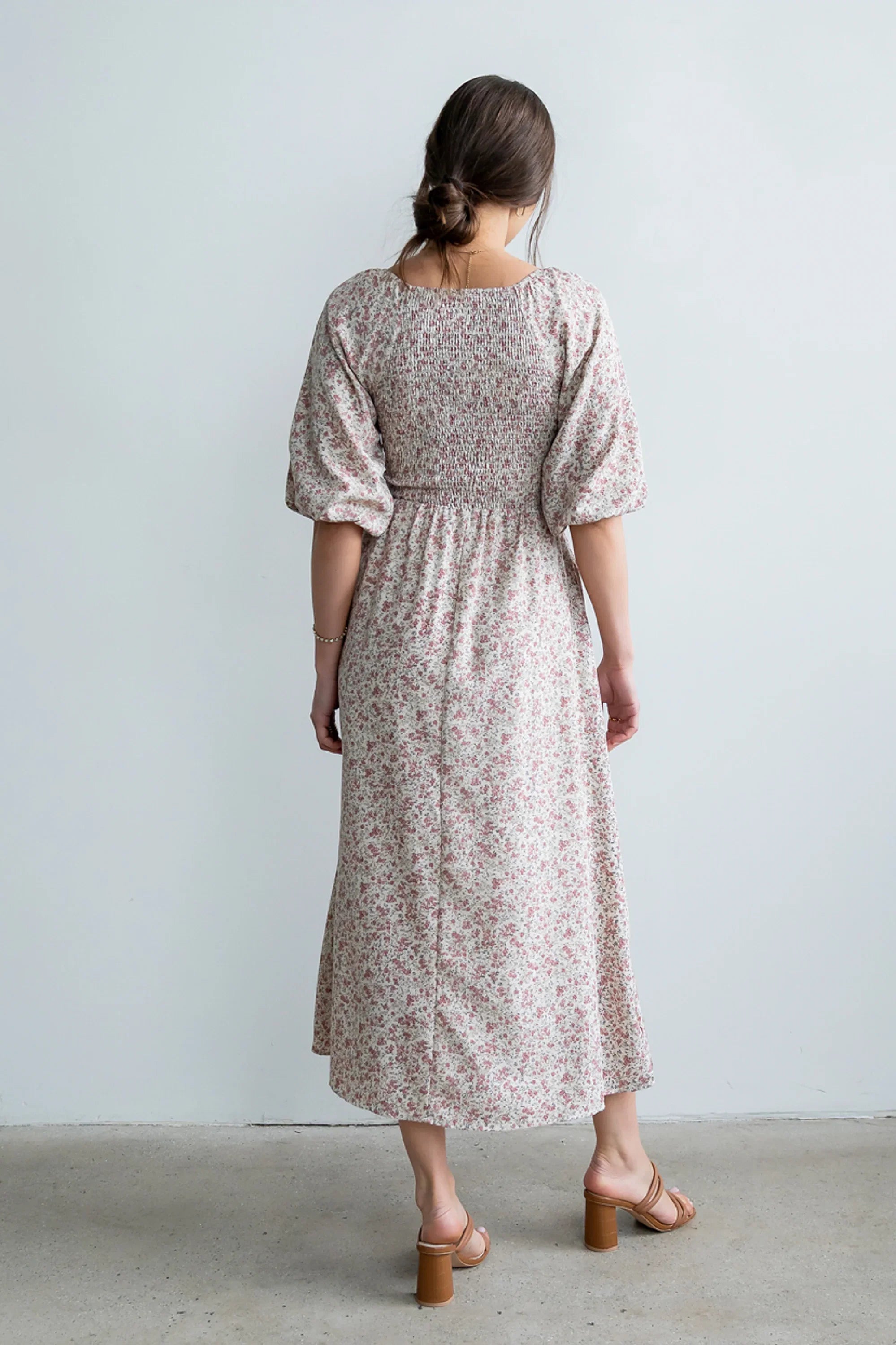 Darcey Smocked Maxi Dress