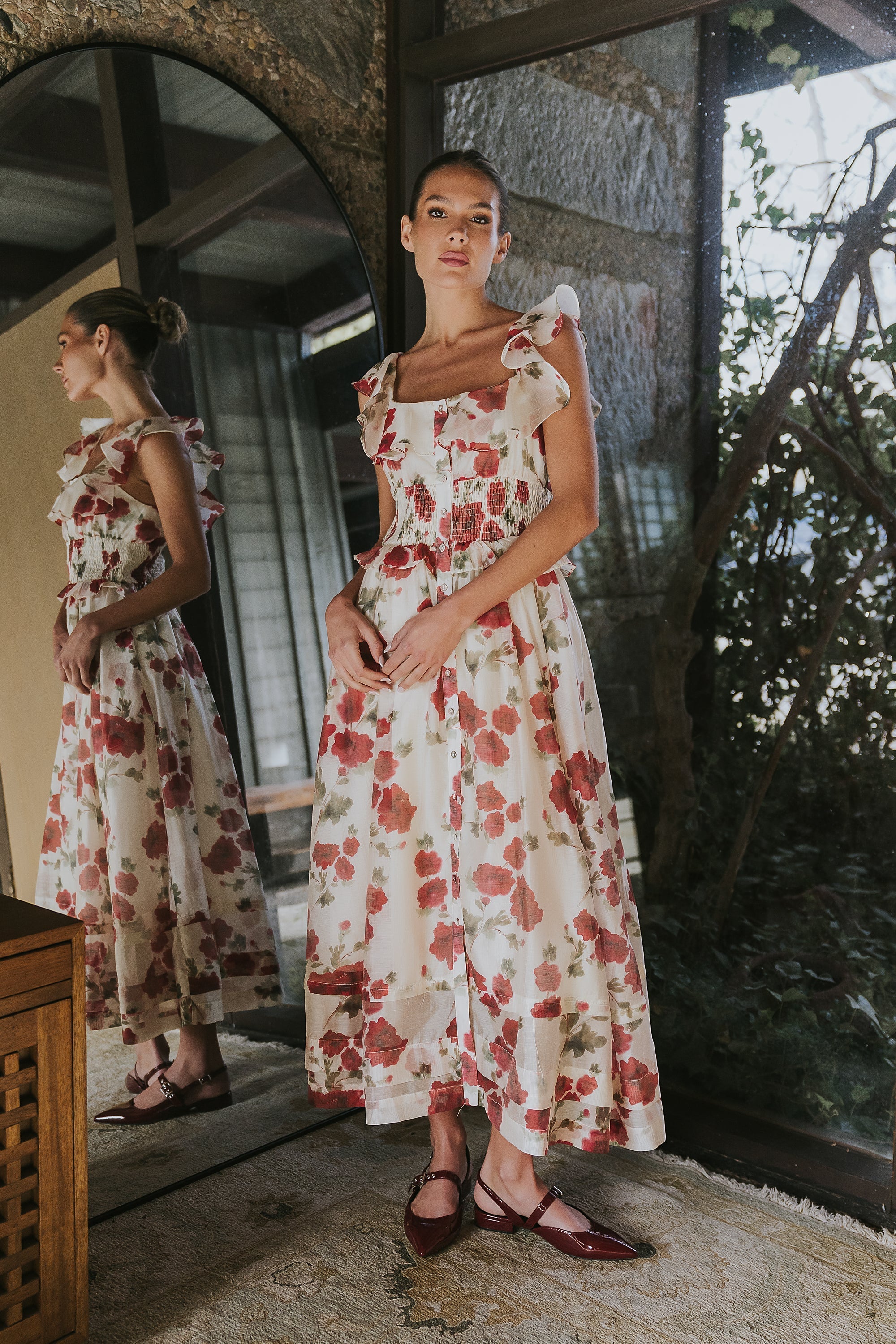 Londyn Floral Maxi Dress