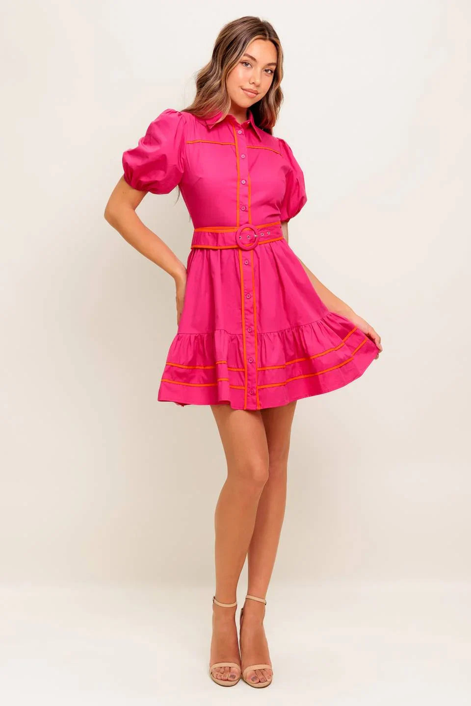 VIVA MINI DRESS FUCHSIA
