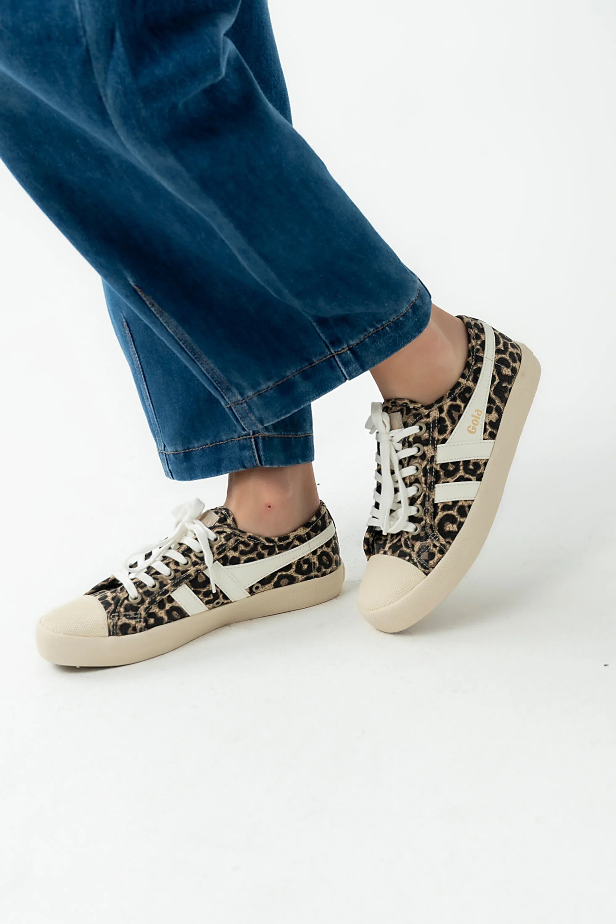 Gola Coaster Leopard Sneaker
