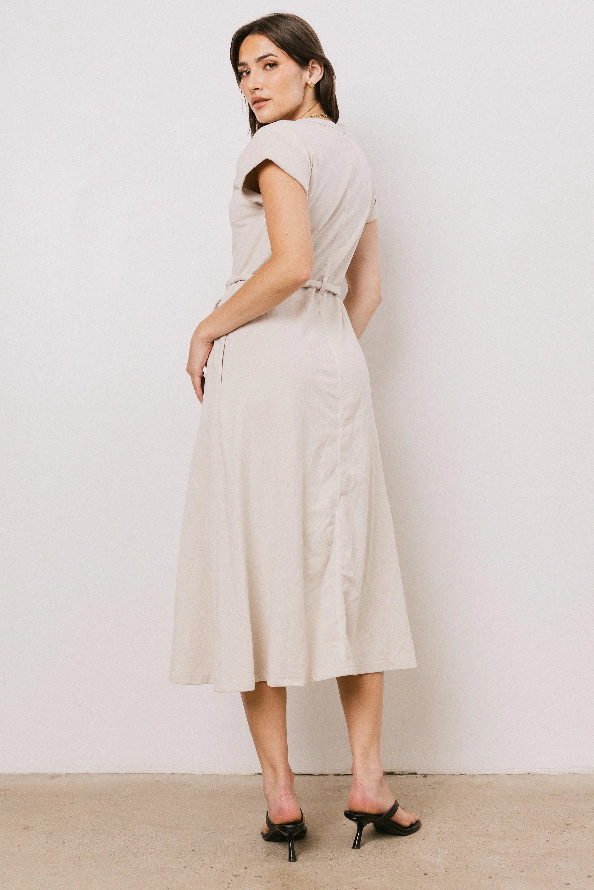 Saxton Maxi Dress in Bone FINAL SALE