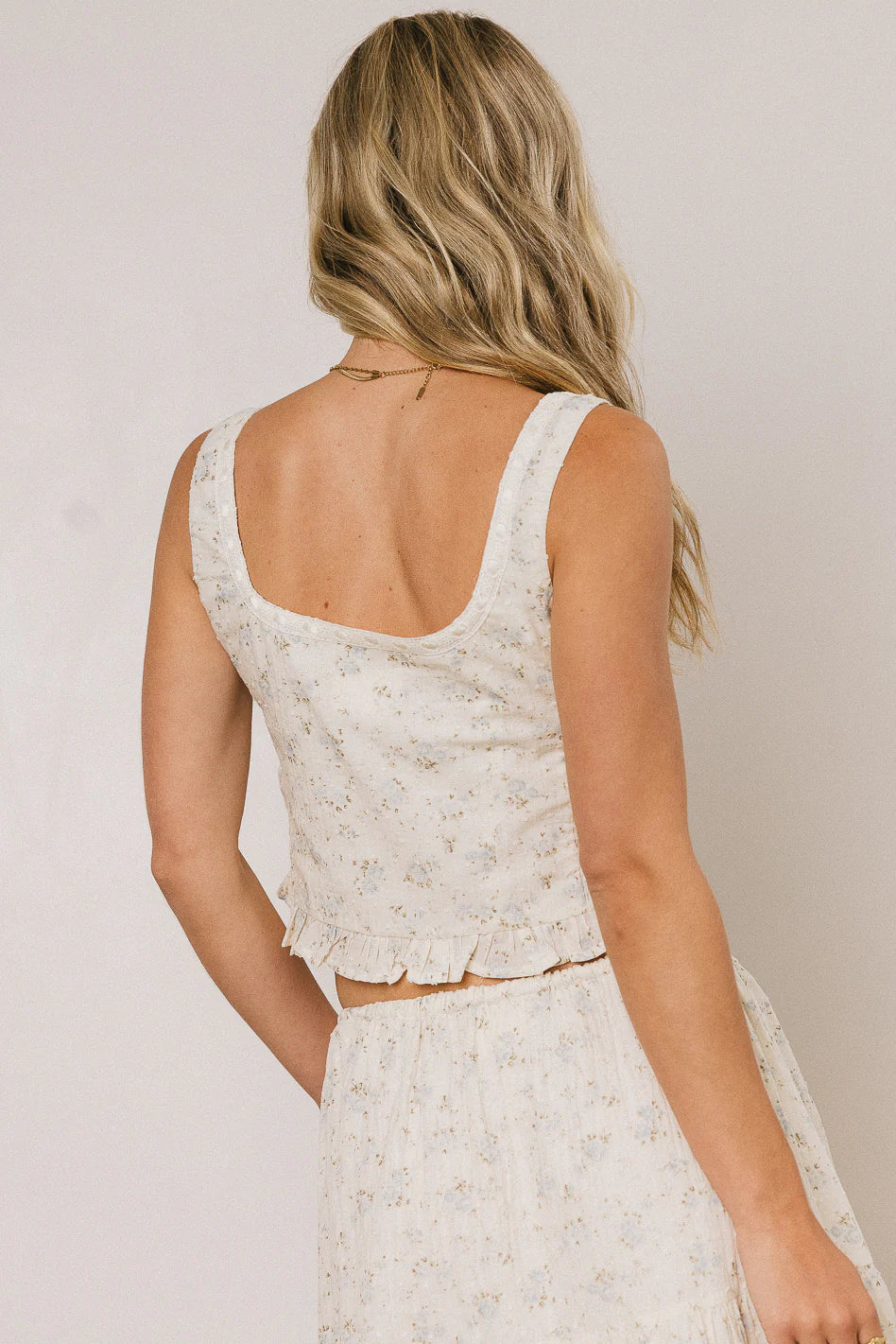 Eileen Floral Tank Top FINAL SALE