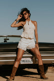 Jessie Crochet Trim Shorts