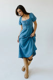 Candice Denim Midi Dress FINAL SALE