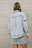 Bronwyn Jacket in Light Wash FINAL SALE