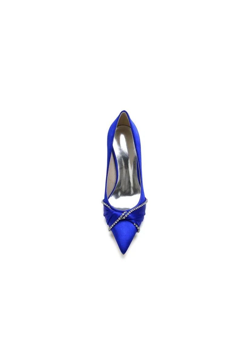 Party Pointed Toe Crystal High Heels