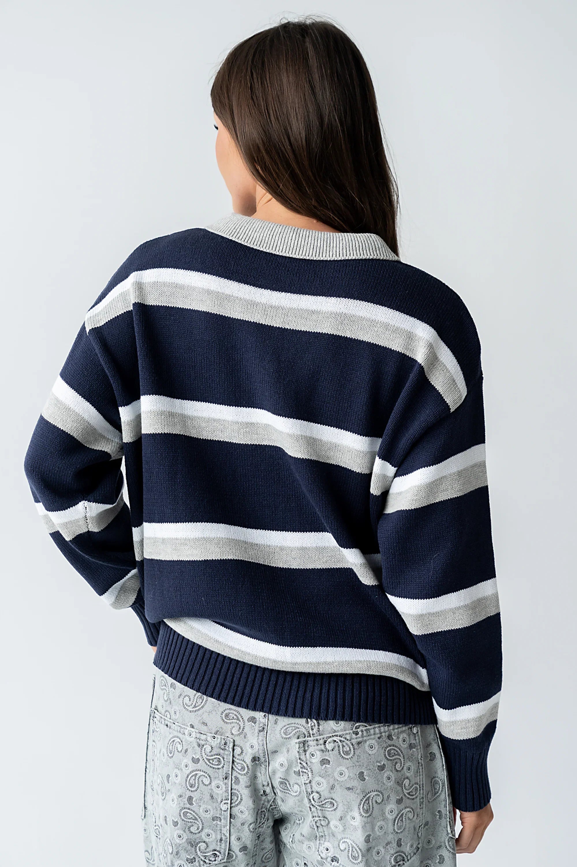 Karina Striped Sweater FINAL SALE