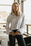 Wynn Striped Button Up FINAL SALE