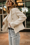 Isabella Blazer in White FINAL SALE