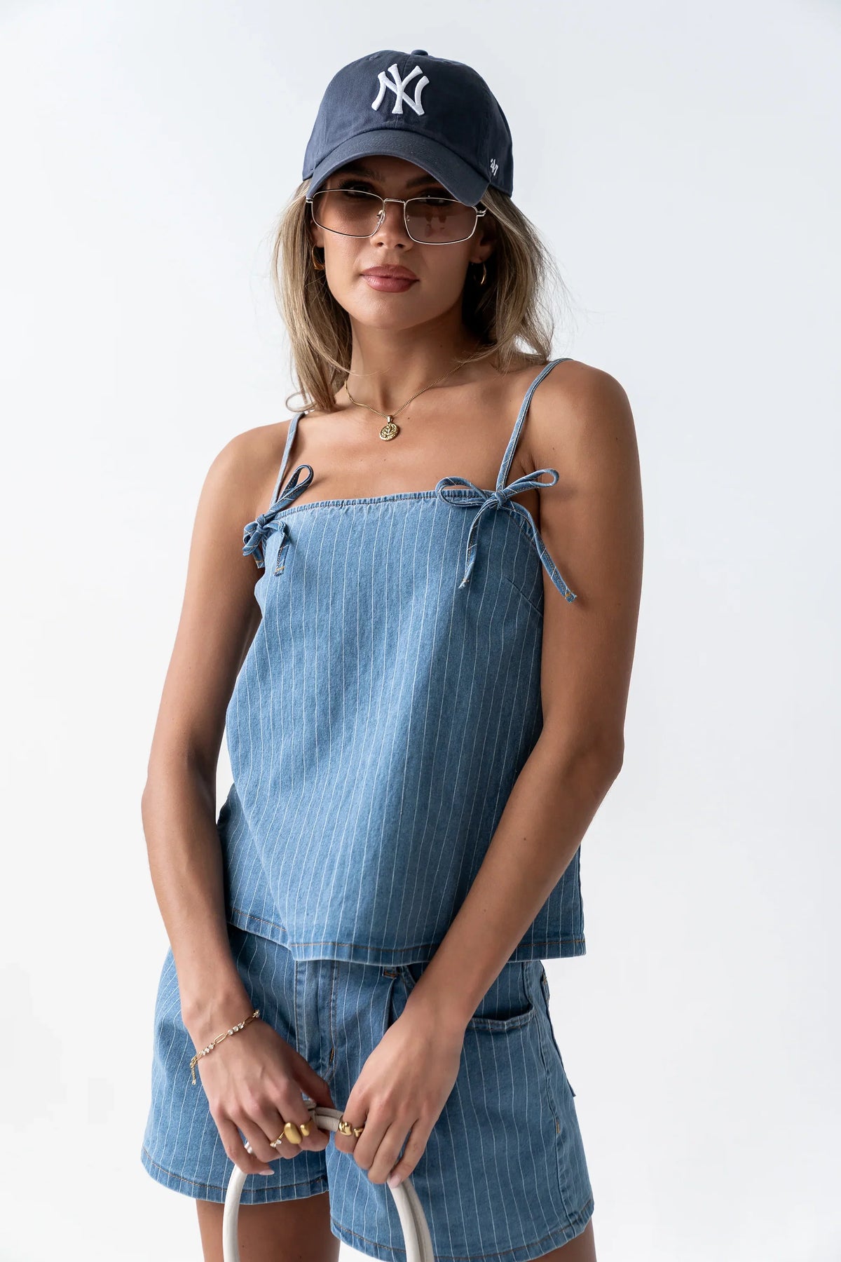 Marline Pinstripe Tank Top