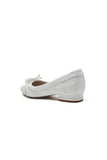 Lace Flats Sandal with Bow Bridal