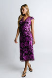Cashe Lace Trim Maxi Dress FINAL SALE