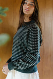 Ziggy Knit Sweater in Charcoal FINAL SALE