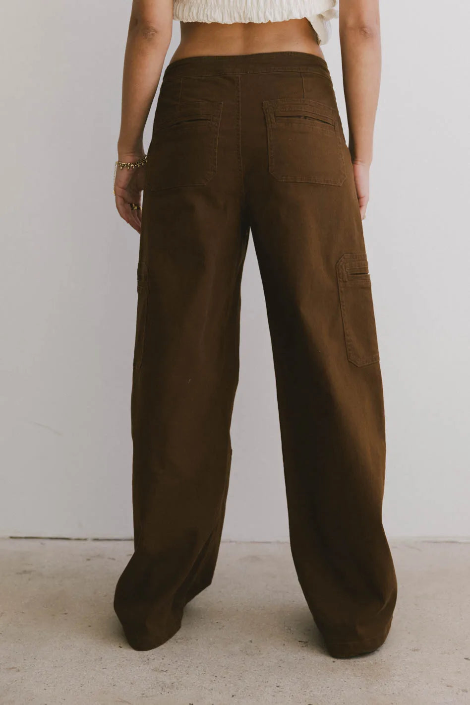 Tandry Cargo Pants in Brown FINAL SALE