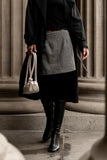 Trinity Mini Skirt in Grey