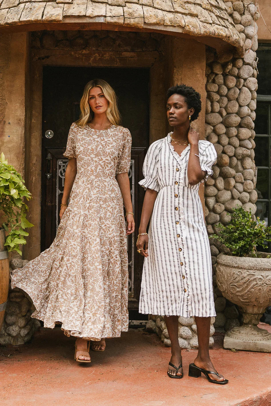 Bextor Striped Midi Dress FINAL SALE
