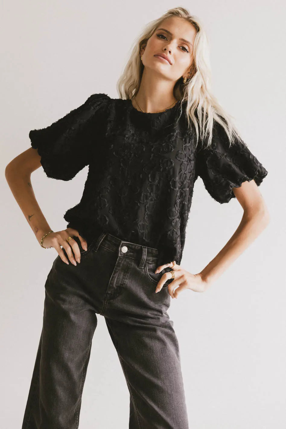 Saint Blouse in Black FINAL SALE
