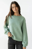 Josey Oversized Sweater in Light Blue FINAL SALE