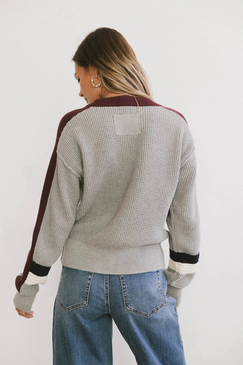 Rochelle Sweater in Grey FINAL SALE