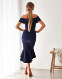 Brienne Dress NAVY