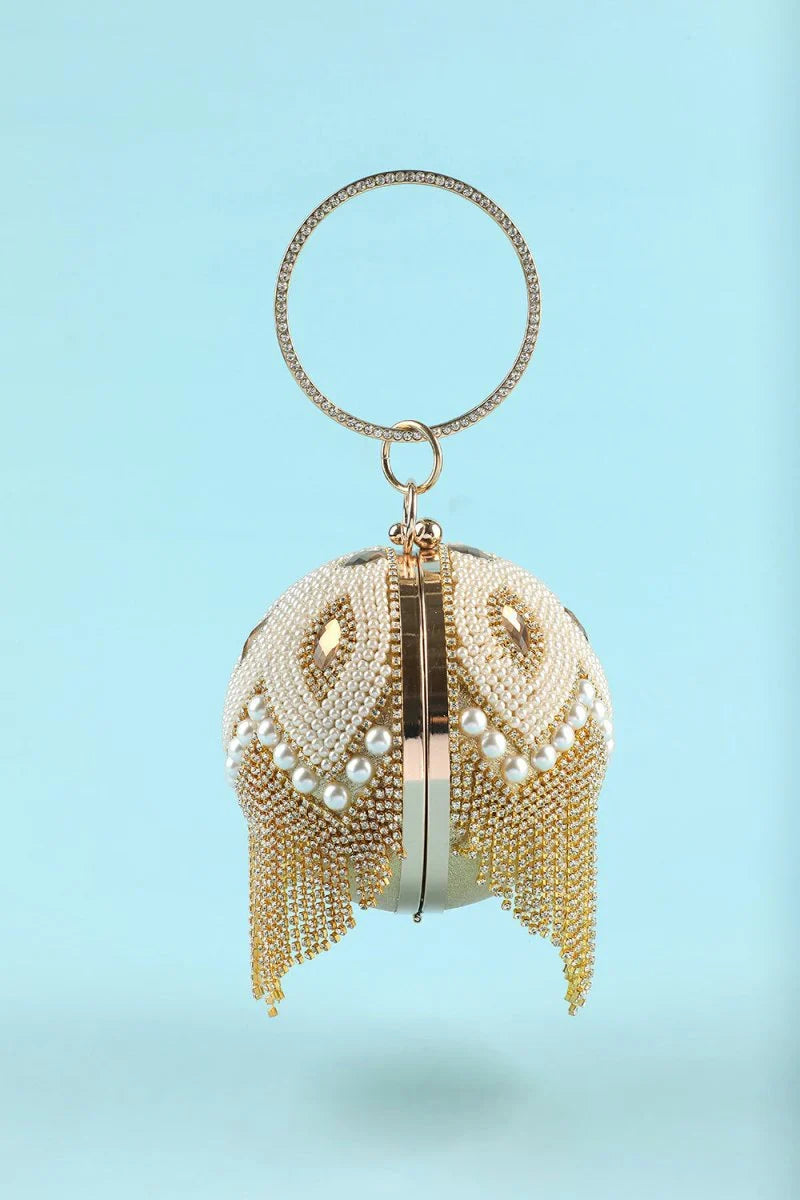 Champagne Handbag for Party