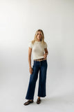 Zoey Knit Sweater in Ivory
