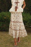 Inara Floral Midi Skirt FINAL SALE