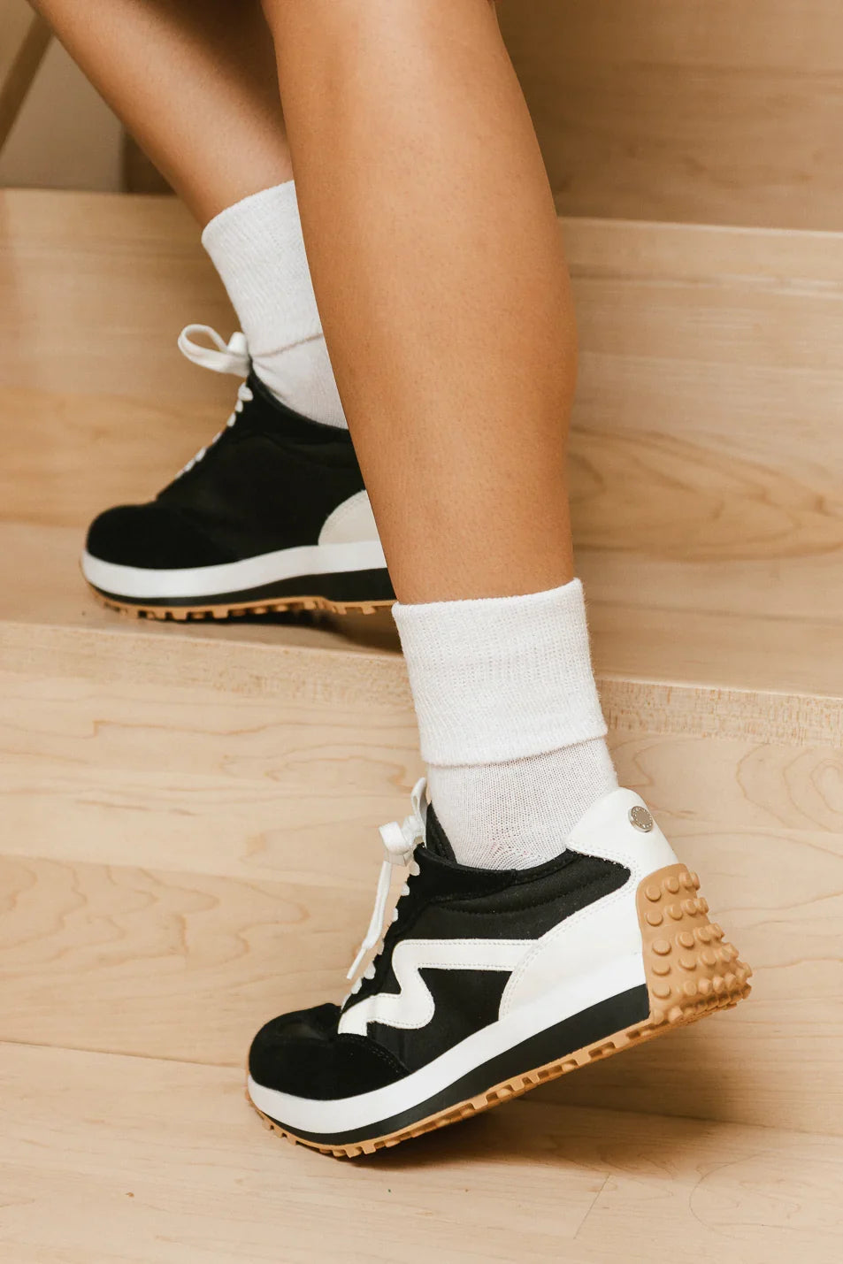 Steve Madden Campo Sneakers in Black FINAL SALE