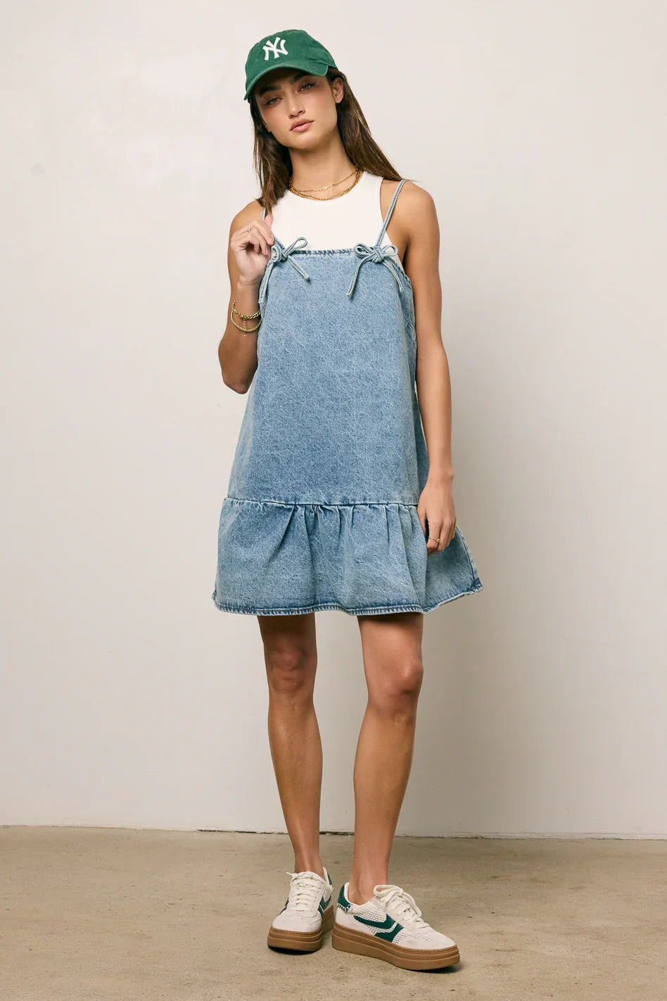Mardie Denim Mini Dress FINAL SALE