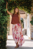 Zola Tank Top in Brown