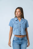 Masha Denim Button Up