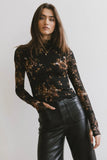 Davina Floral Lace Top FINAL SALE