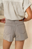 Flora Denim Shorts