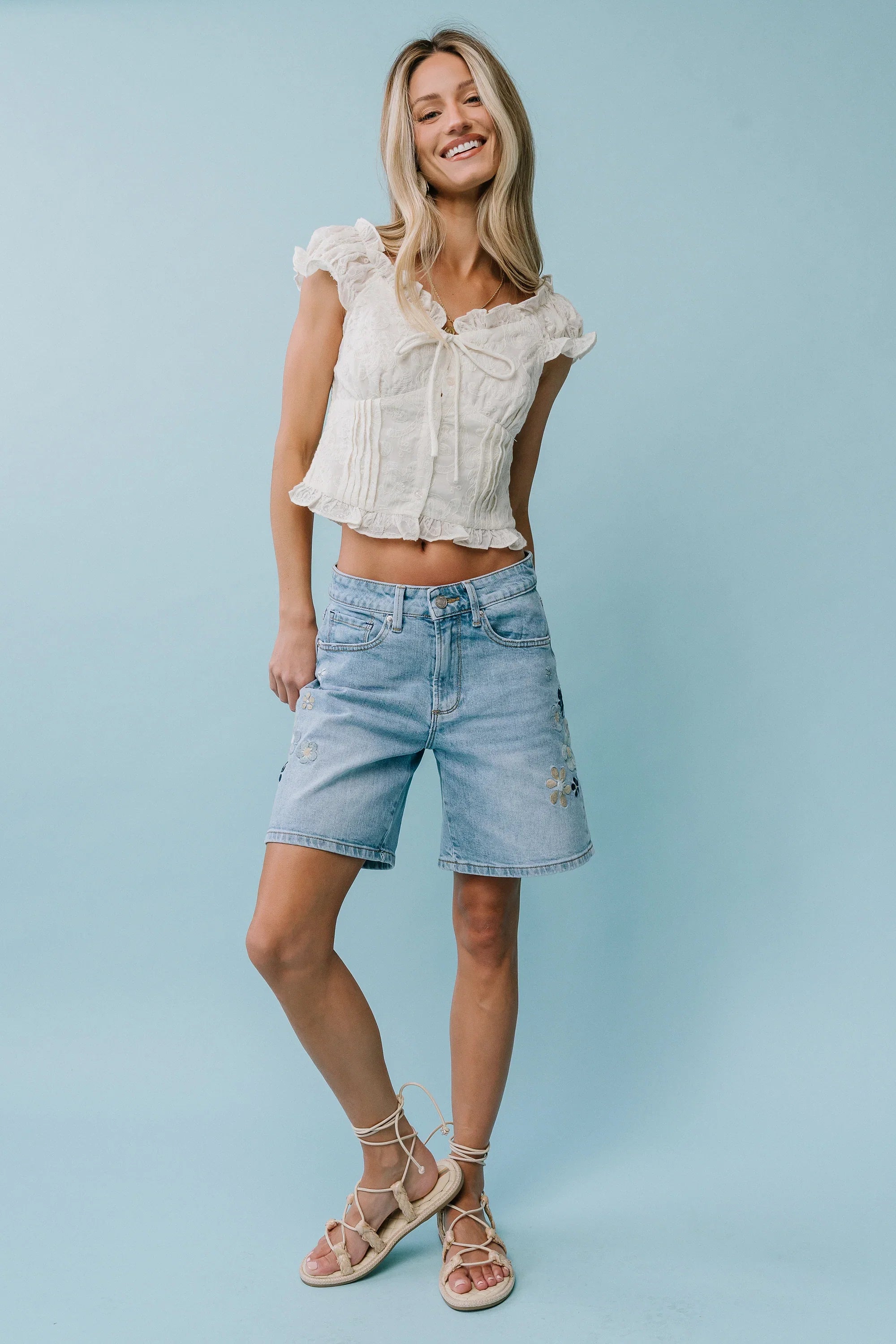 Mylo Embroidered Tank Top