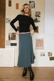 Kamila Skirt in Teal FINAL SALE
