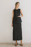 Miriam Denim Vest FINAL SALE