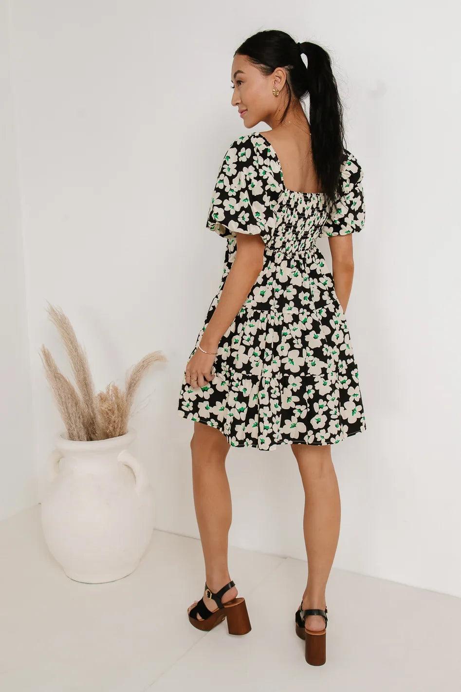 Lois Flowered Mini Dress FINAL SALE