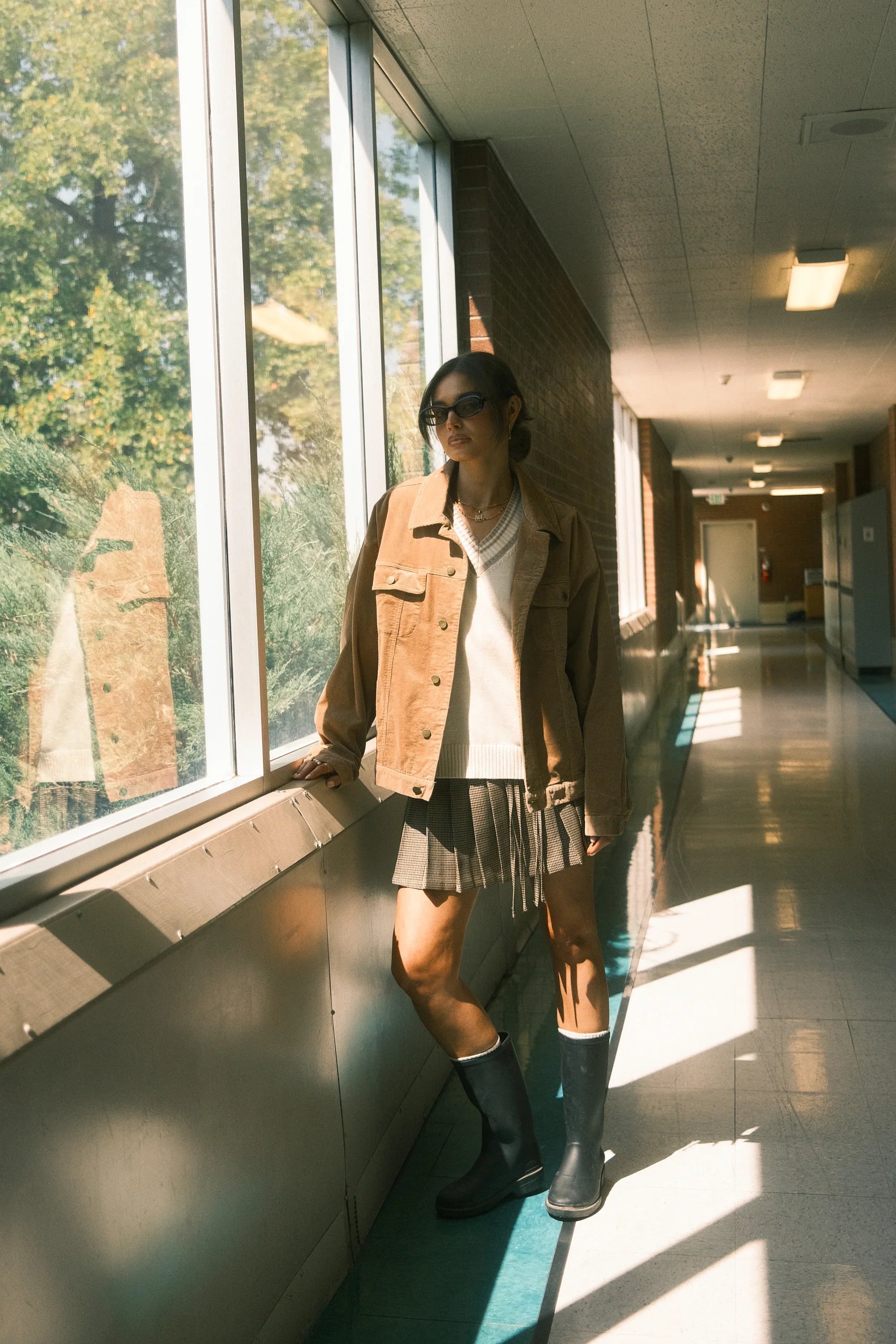 Sarah Corduroy Jacket in Camel FINAL SALE