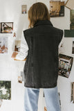 Taylor Denim Vest in Black FINAL SALE