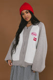 Paula Oversized Jacket in Grey