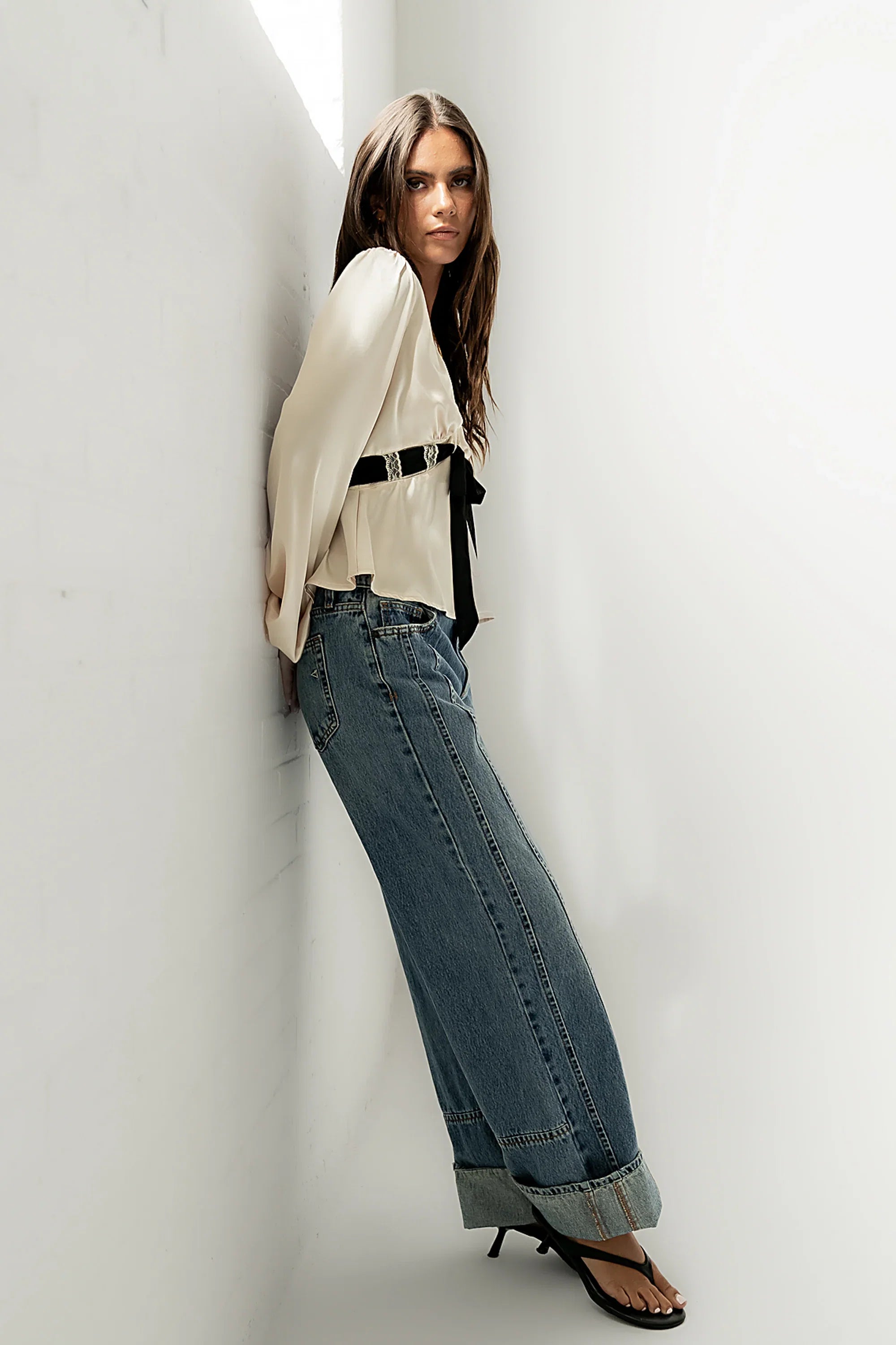 Margot Satin Blouse FINAL SALE