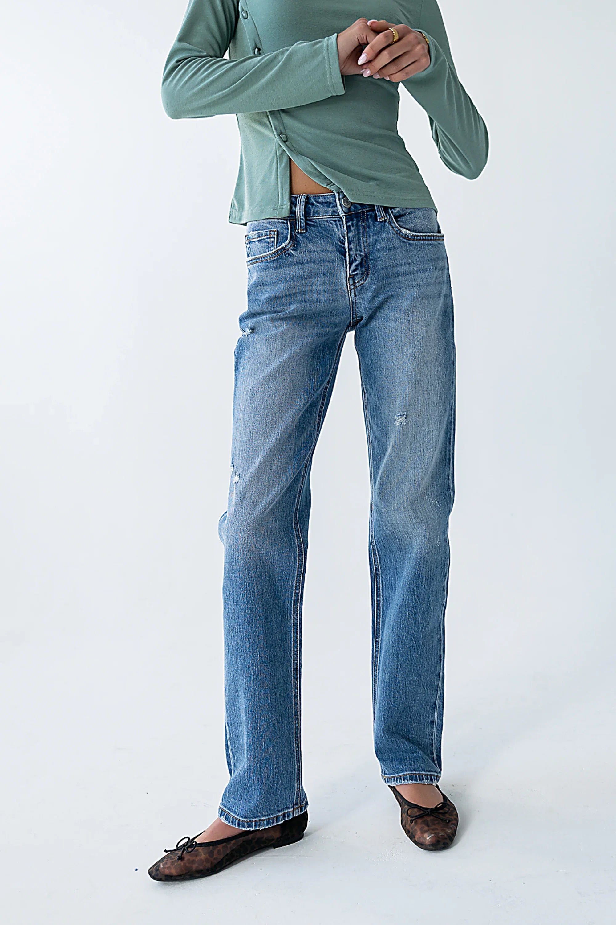 Victoria Straight Leg Jeans