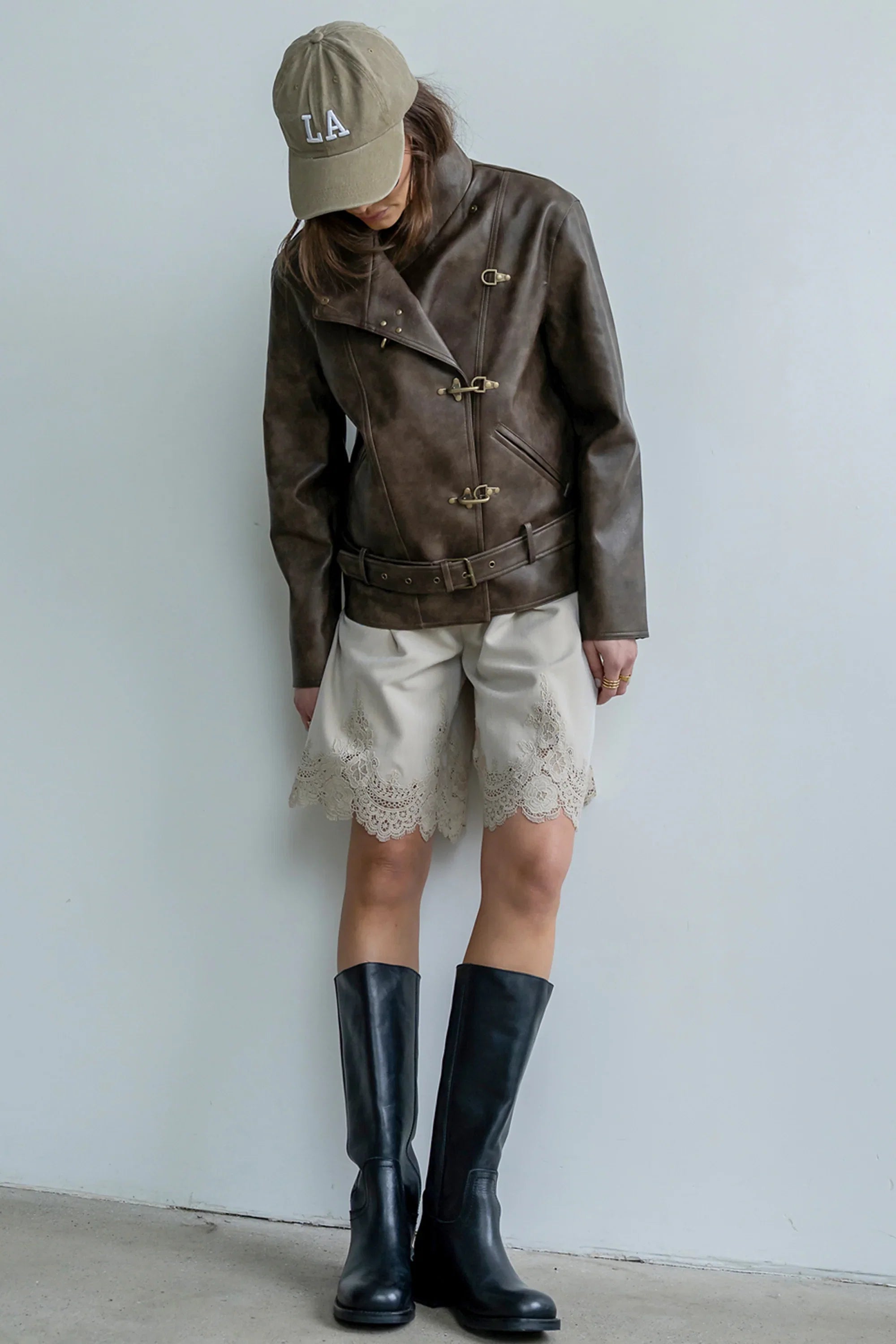 Danika Vegan Leather Jacket