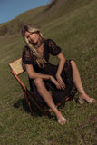 Rowan Lace Dress in Black FINAL SALE