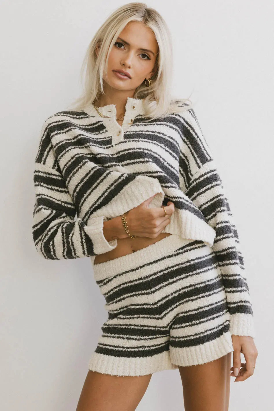 Kamryn Striped Knit Top FINAL SALE