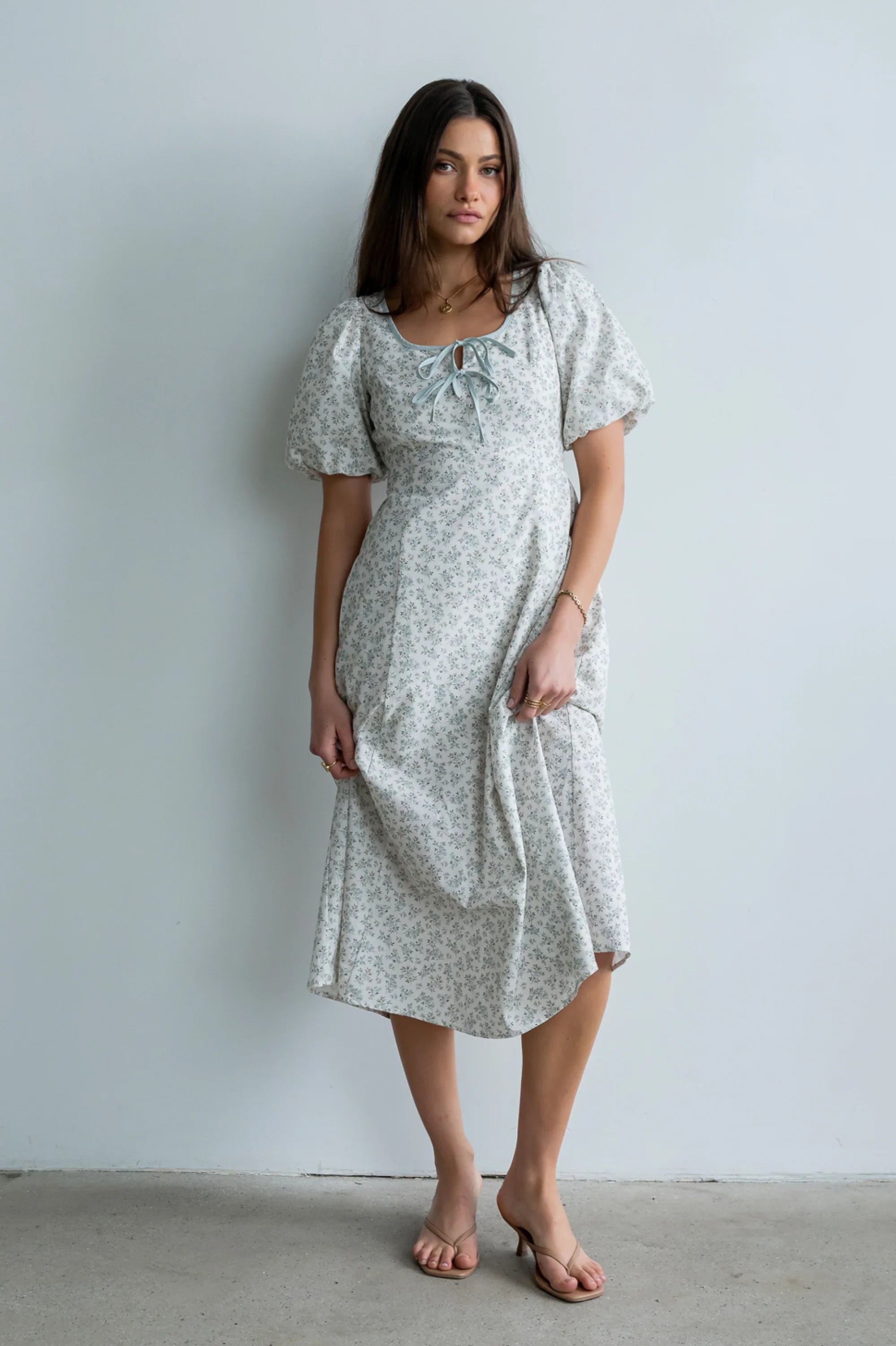 Mason Floral Midi Dress
