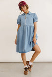 Georgia Denim Midi Dress FINAL SALE