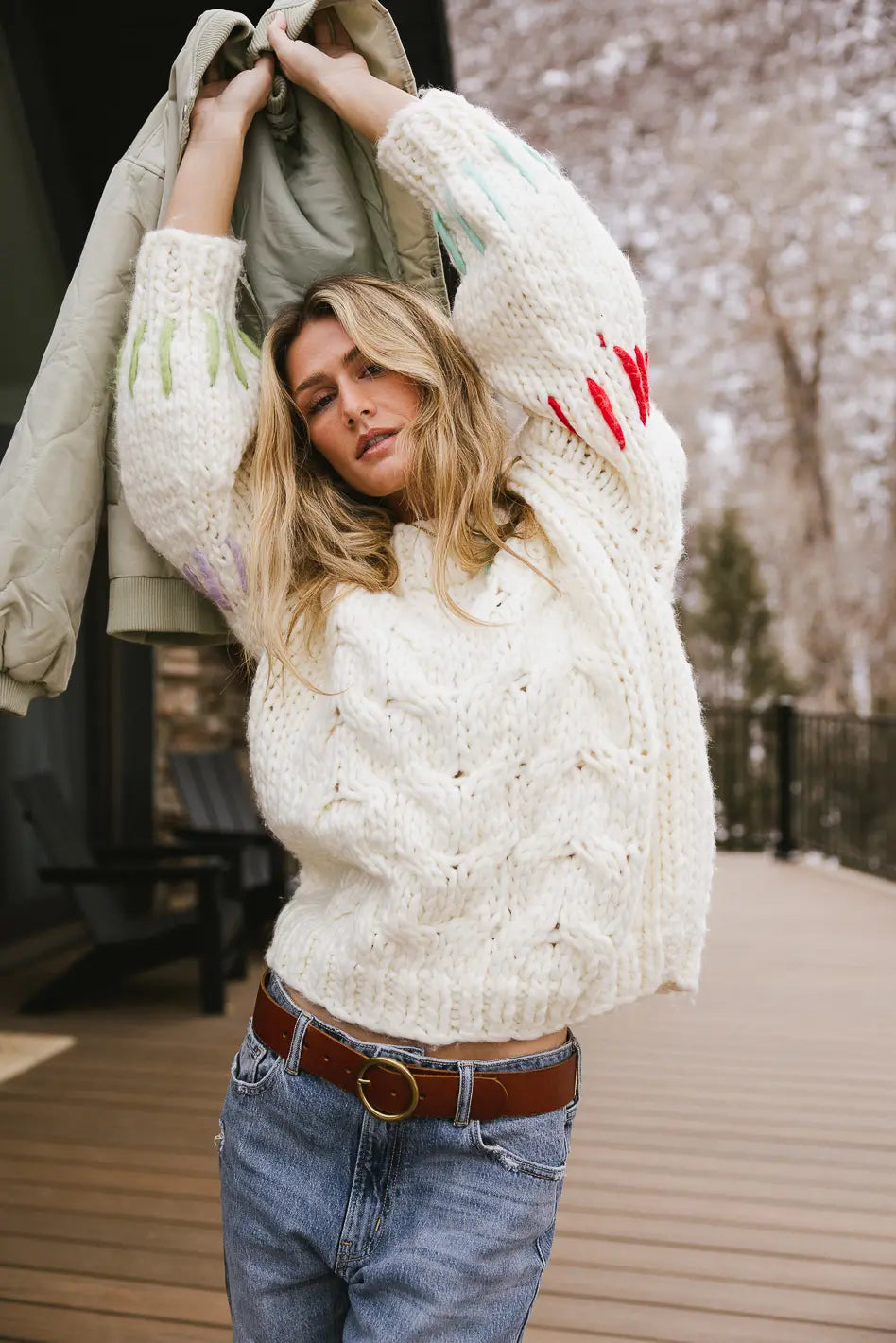 Danielle Knit Sweater FINAL SALE