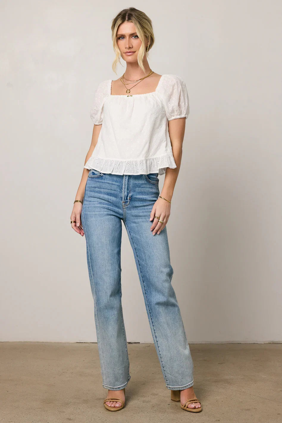 Croft Straight Leg Ombre Jeans FINAL SALE