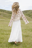 No Worries Crochet Top in Cream